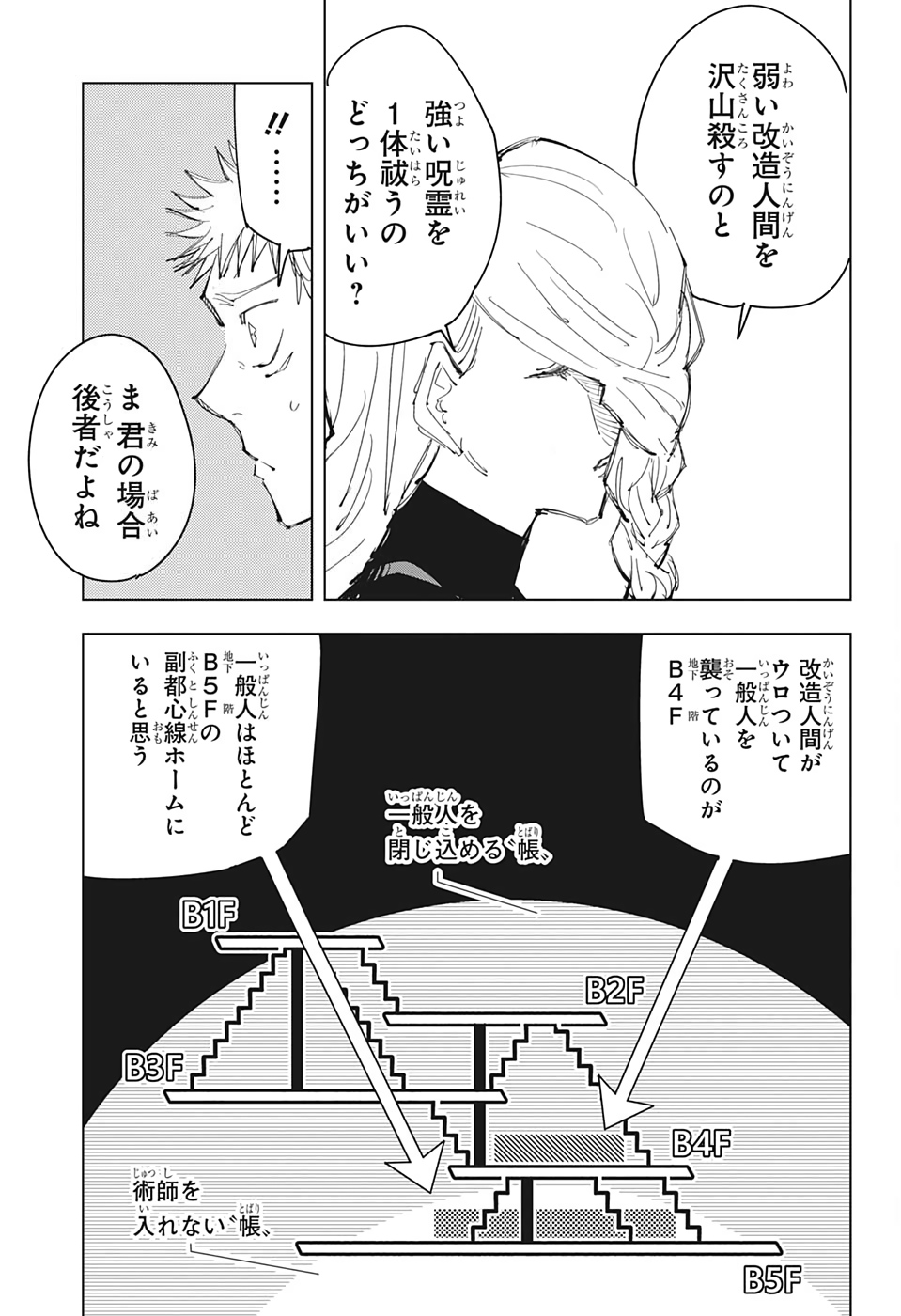 呪術廻戦 raw Chap 86 - Next Chap 87