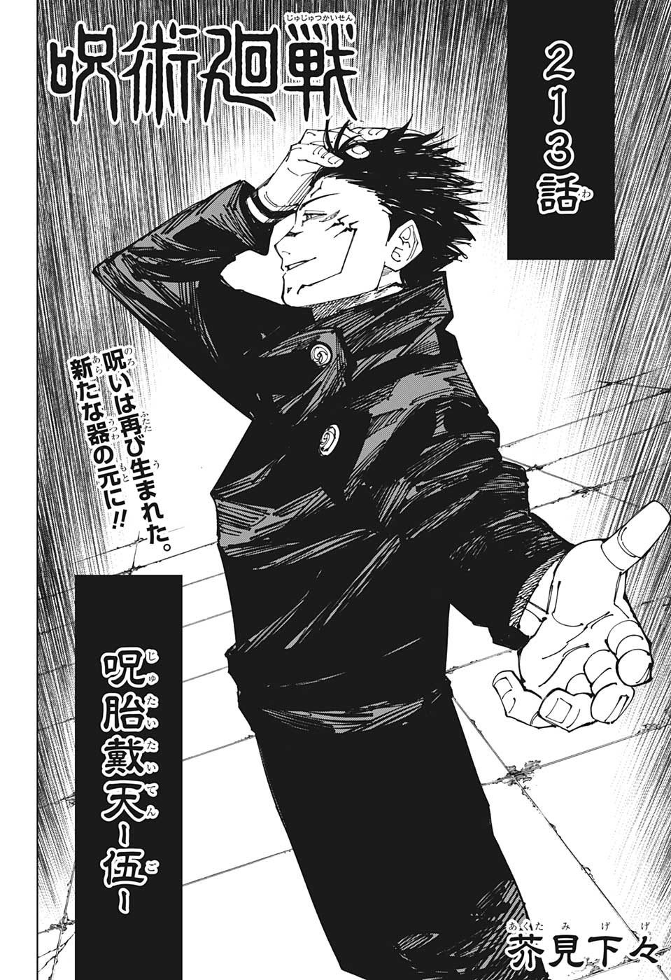 呪術廻戦 raw Chap 213 - Next Chap 214
