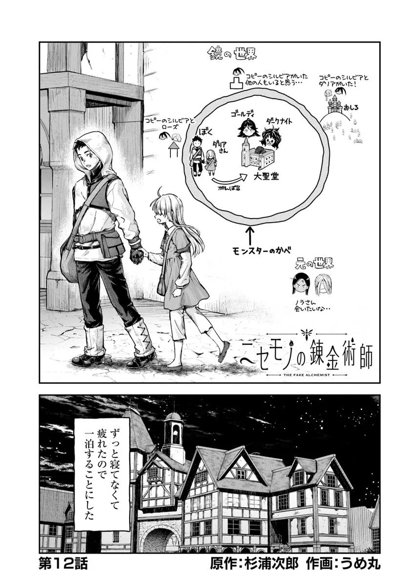 Nisemono no Renkinjutsushi Chap 12.1 - Next Chap 13.1