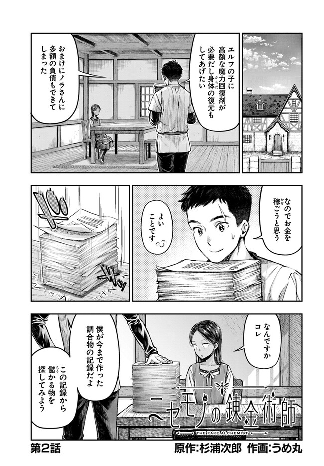 Nisemono no Renkinjutsushi Chap 2.1 - Next Chap 3.1
