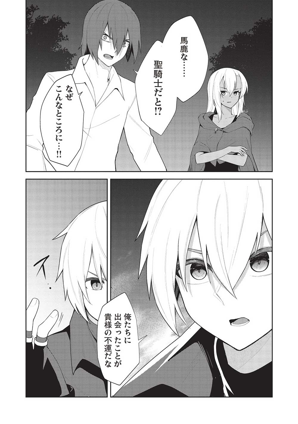 Holy Knight's Dark Road Chap 28 - Next Chap 29