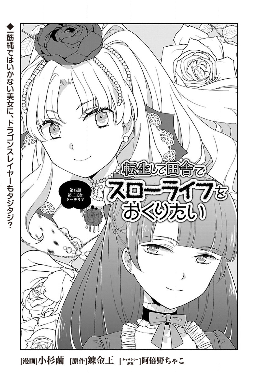 Tensei Shite Inaka de Slowlife wo Okuritai Chap 45 - Next Chap 46