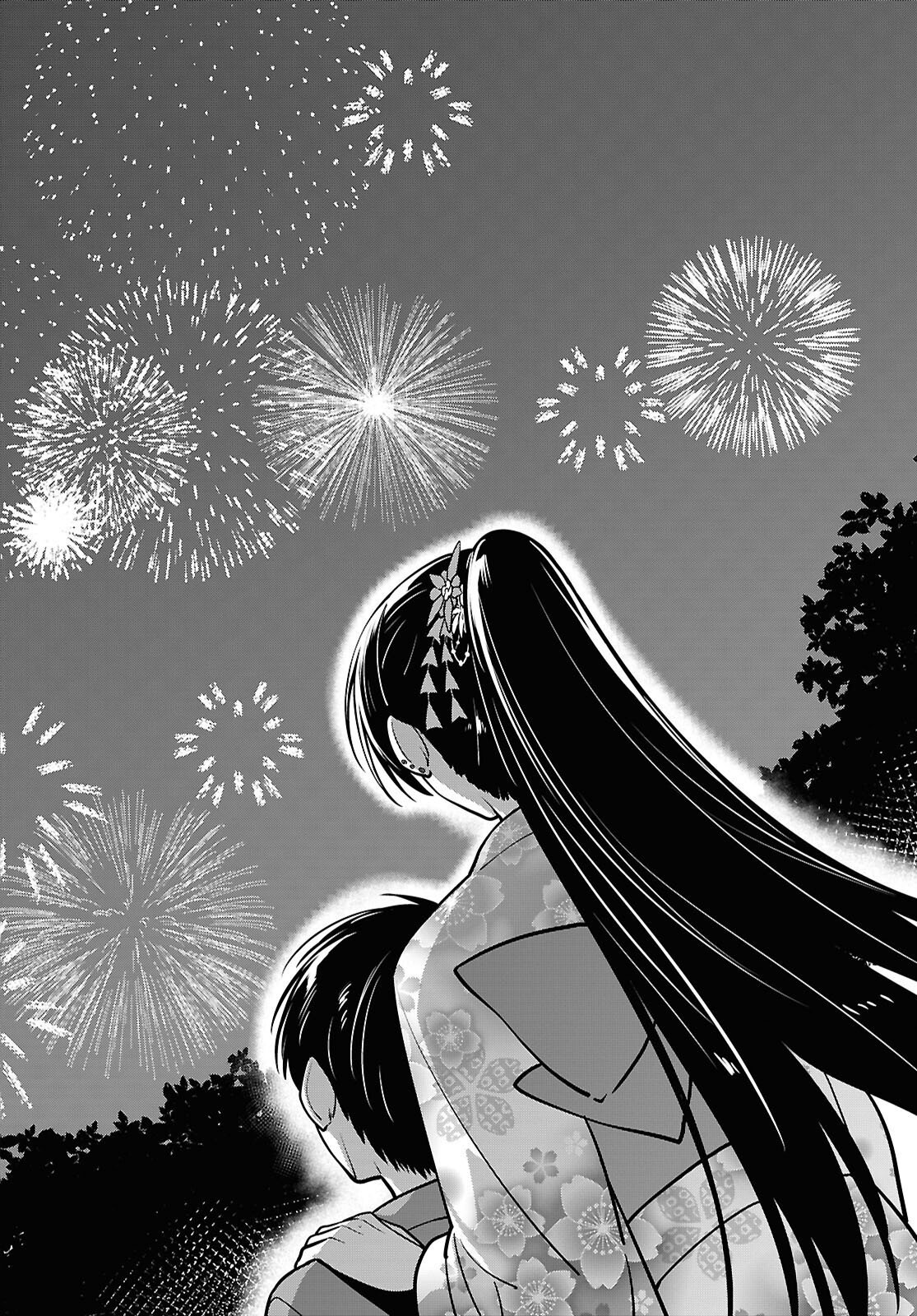 Tonari no Seki no Yankee Shimizu-san ga Kami o Kuroku Sometekita Chap 16 - Next Chap 17