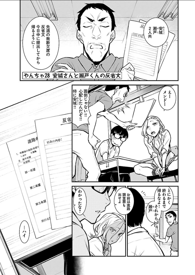 Yancha Gal no Anjou-santachi Chap 28 - Next Chap 29