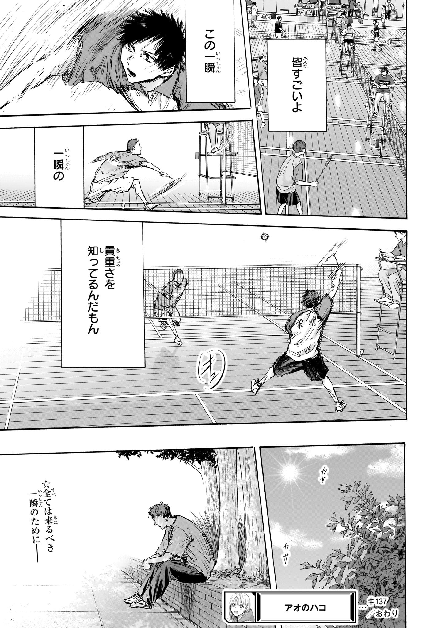 アオのハコ raw Chap 137 - Next Chap 138
