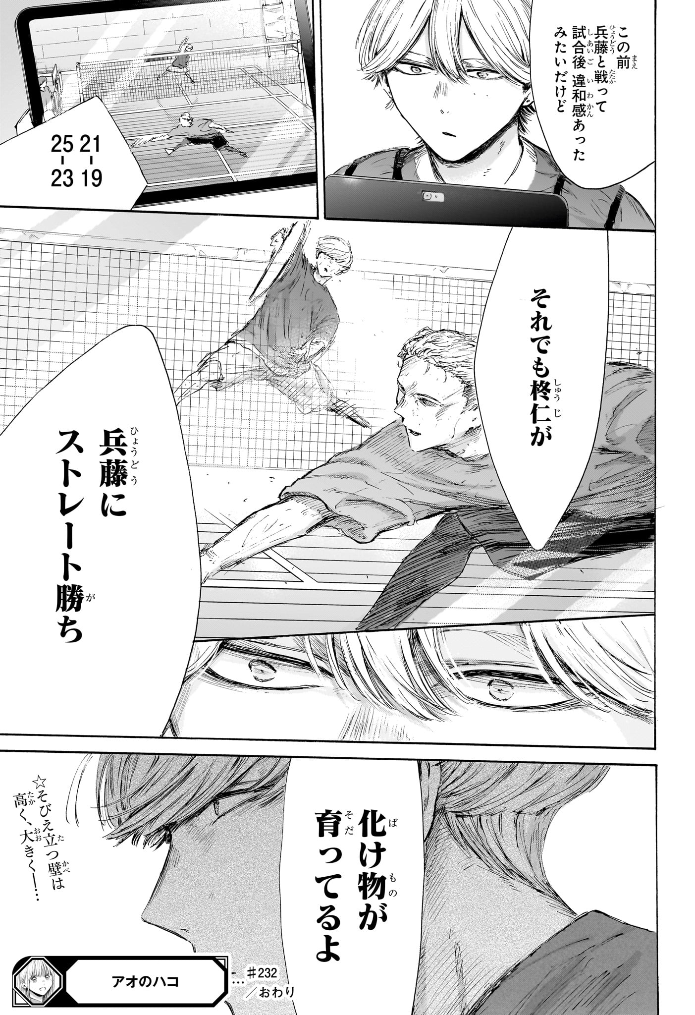 アオのハコ raw Chap 232 - Next Chap 233