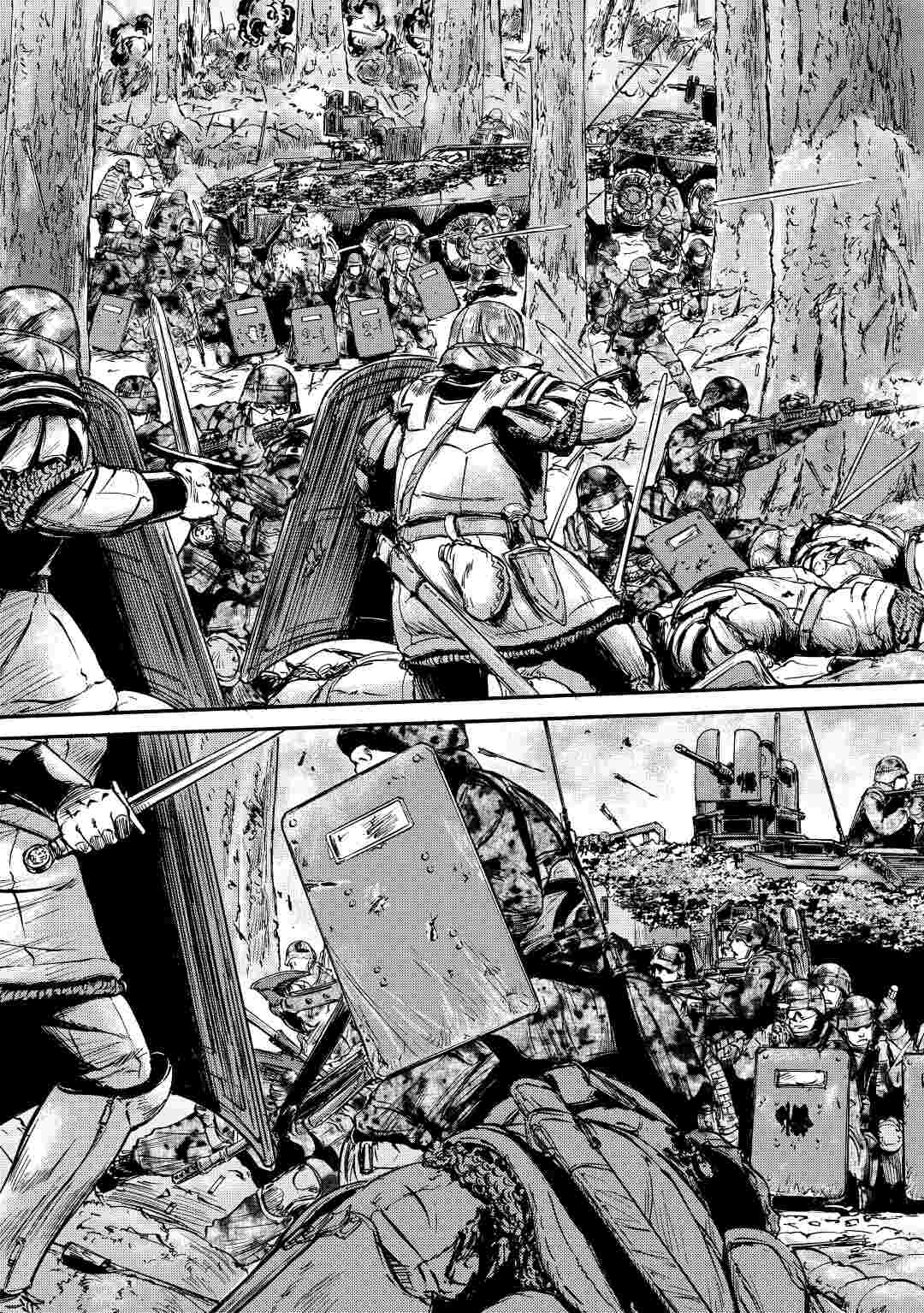 Gate - Jietai Kare no Chi nite, Kaku Tatakeri Chap 118 - Next Chap 119