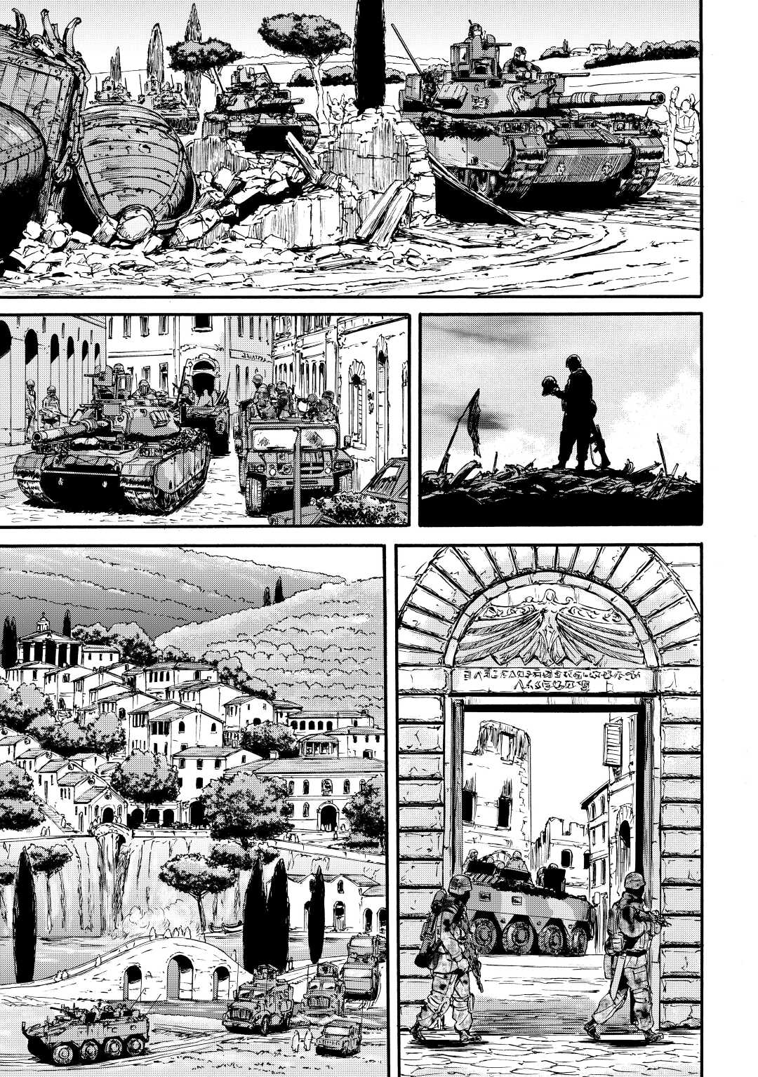 Gate - Jietai Kare no Chi nite, Kaku Tatakeri Chap 116 - Next Chap 117