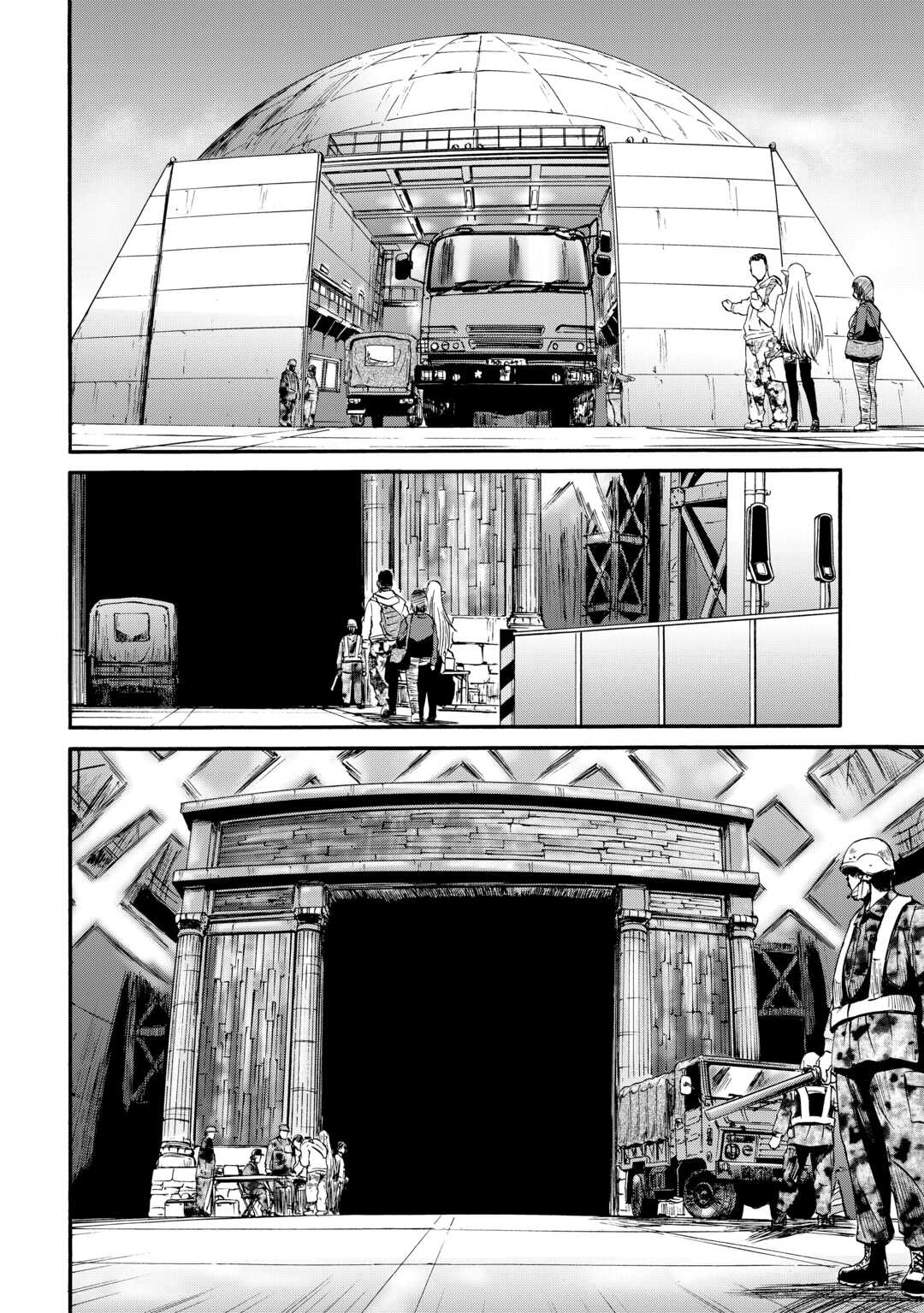 Gate - Jietai Kare no Chi nite, Kaku Tatakeri Chap 125 - Next Chap 126