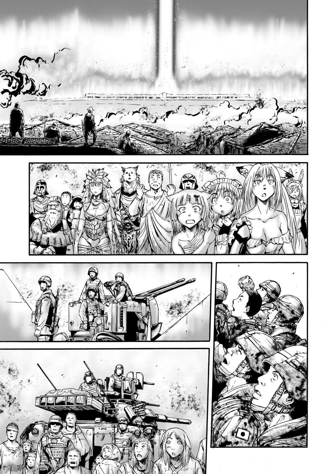 Gate - Jietai Kare no Chi nite, Kaku Tatakeri Chap 141 - Next Chap 142