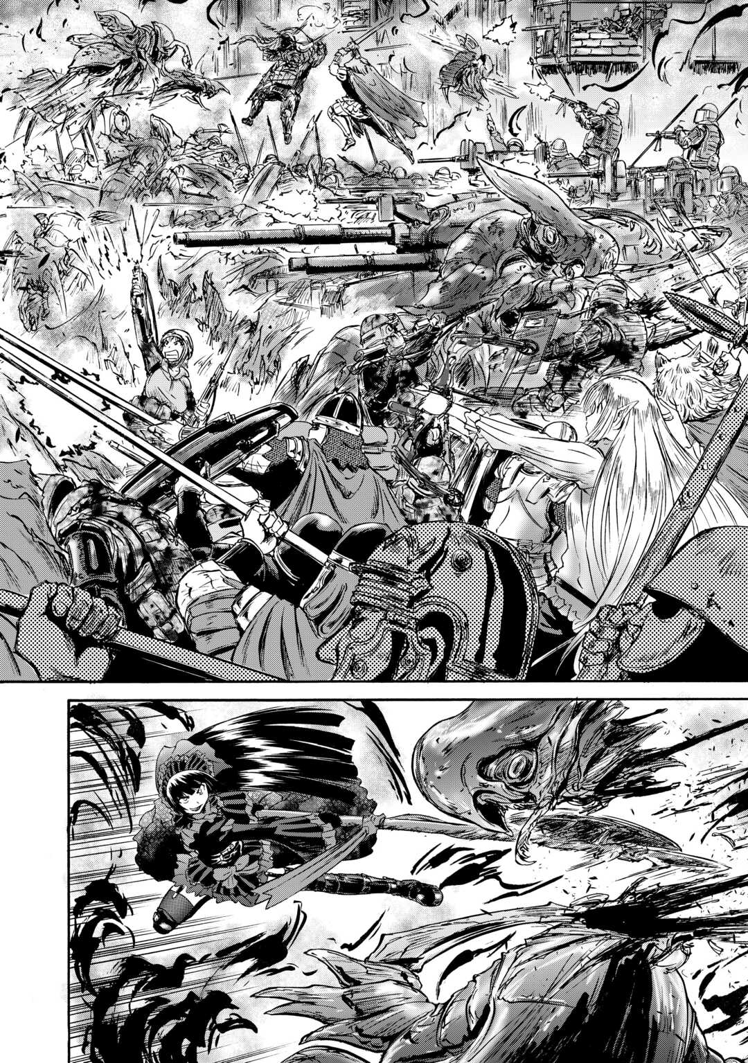 Gate - Jietai Kare no Chi nite, Kaku Tatakeri Chap 142 - Next Chap 143