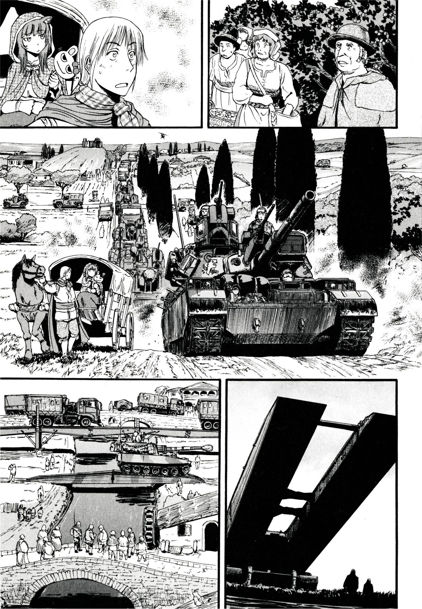 Gate - Jietai Kare no Chi nite, Kaku Tatakeri Chap 41 - Next Chap 42