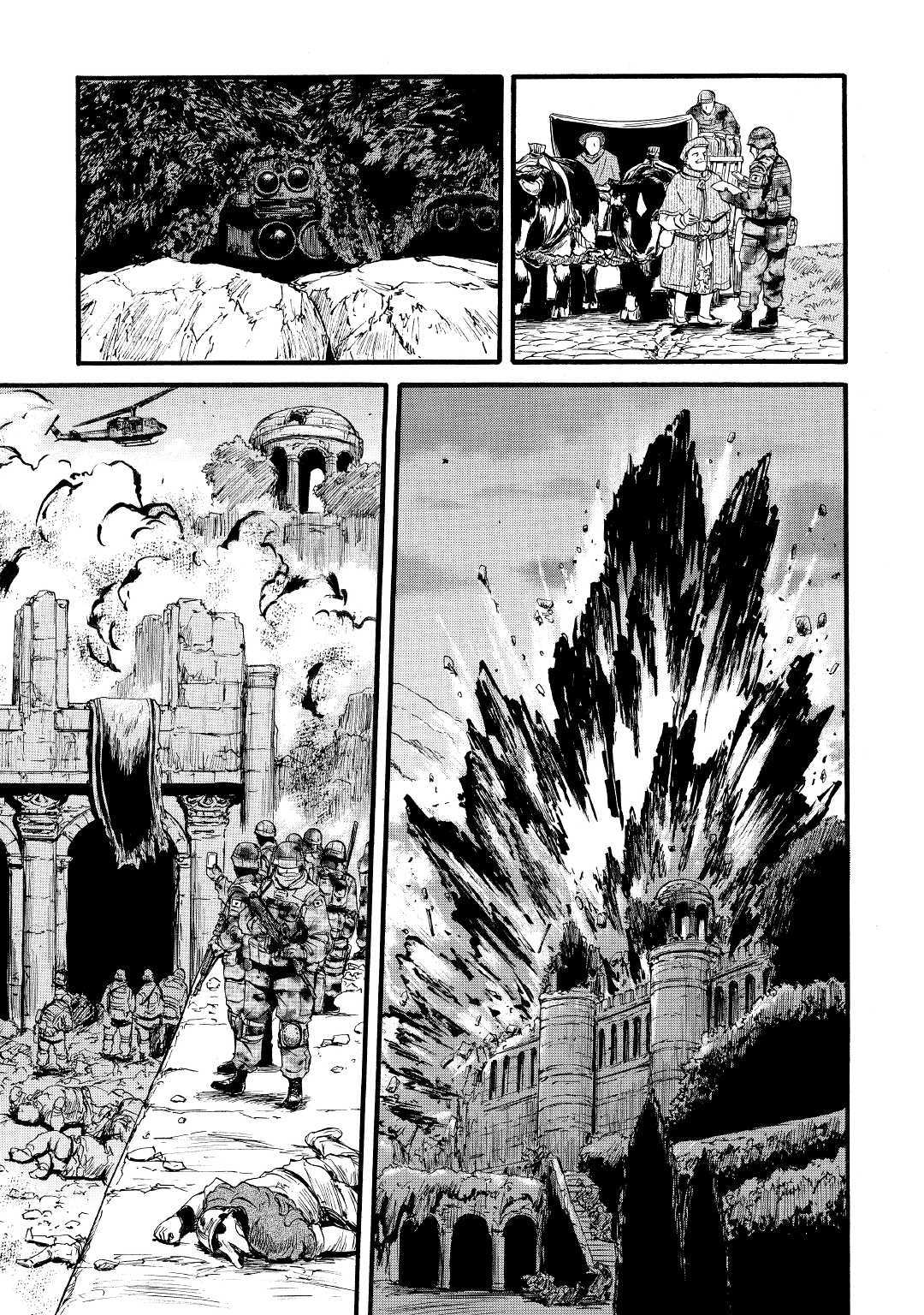 Gate - Jietai Kare no Chi nite, Kaku Tatakeri Chap 87 - Next Chap 88