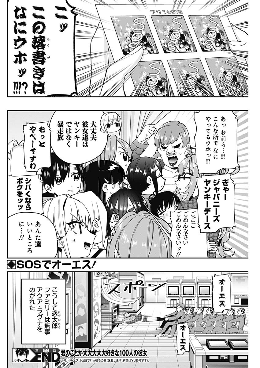 君のことが大大大大大好きな100人の彼女 Chap 59 - Next Chap 60