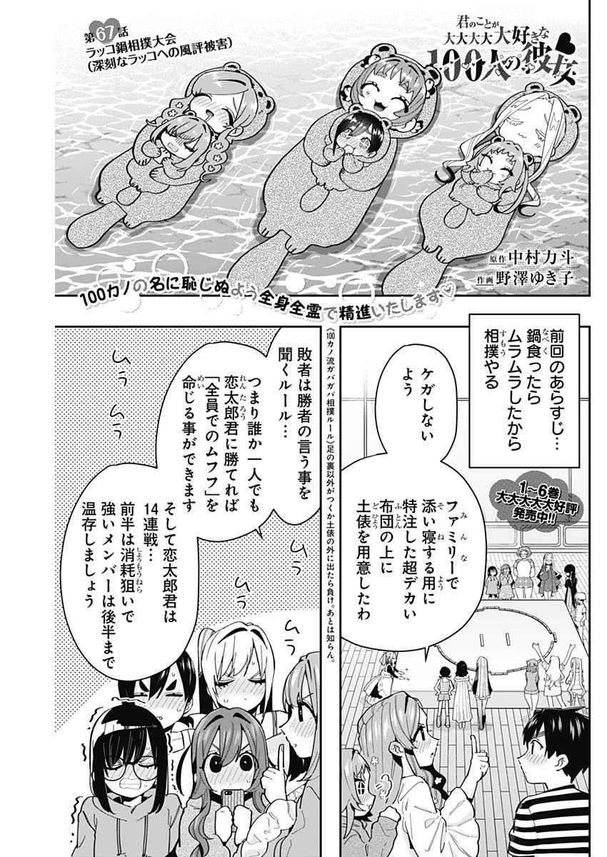 君のことが大大大大大好きな100人の彼女 Chap 67 - Next Chap 68