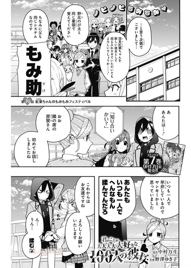 君のことが大大大大大好きな100人の彼女 Chap 70 - Next Chap 71