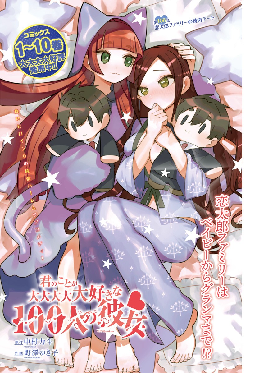 君のことが大大大大大好きな100人の彼女 Chap 106 - Next Chap 107