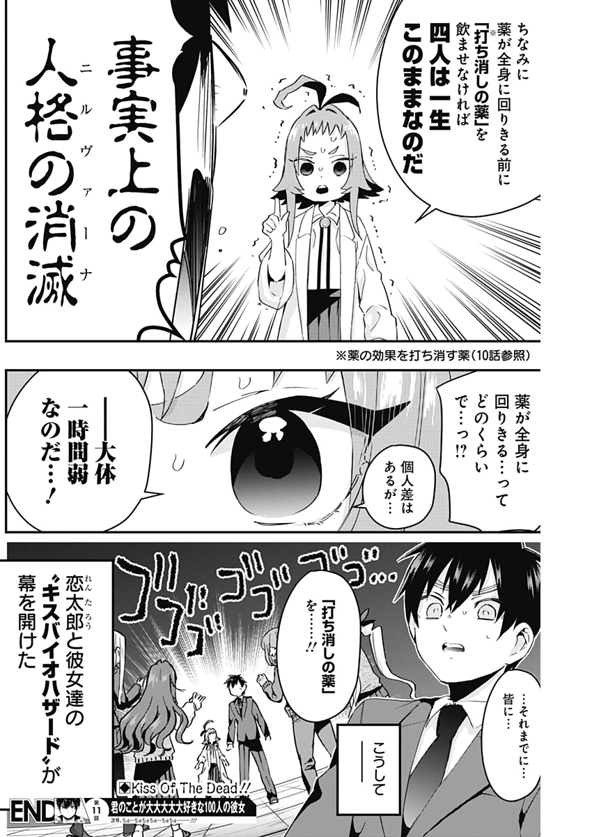 君のことが大大大大大好きな100人の彼女 Chap 11 - Next Chap 12