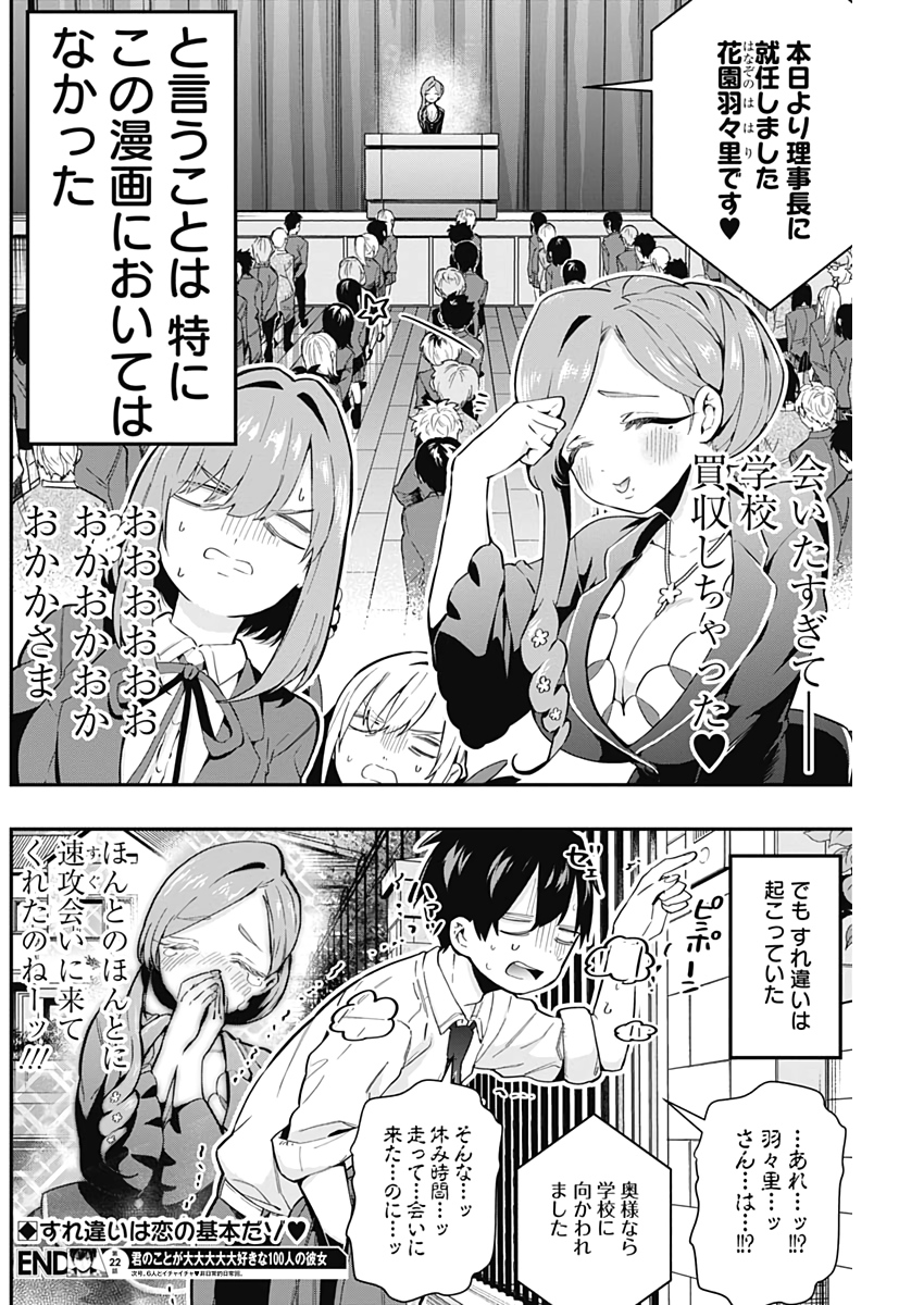 君のことが大大大大大好きな100人の彼女 Chap 22 - Next Chap 23