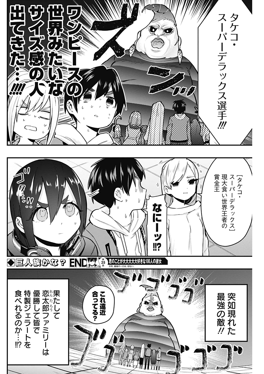 君のことが大大大大大好きな100人の彼女 Chap 25 - Next Chap 26
