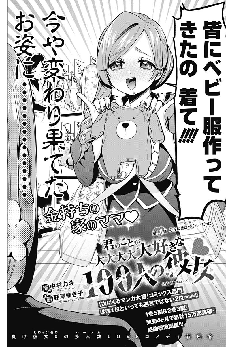 君のことが大大大大大好きな100人の彼女 Chap 28 - Next Chap 29