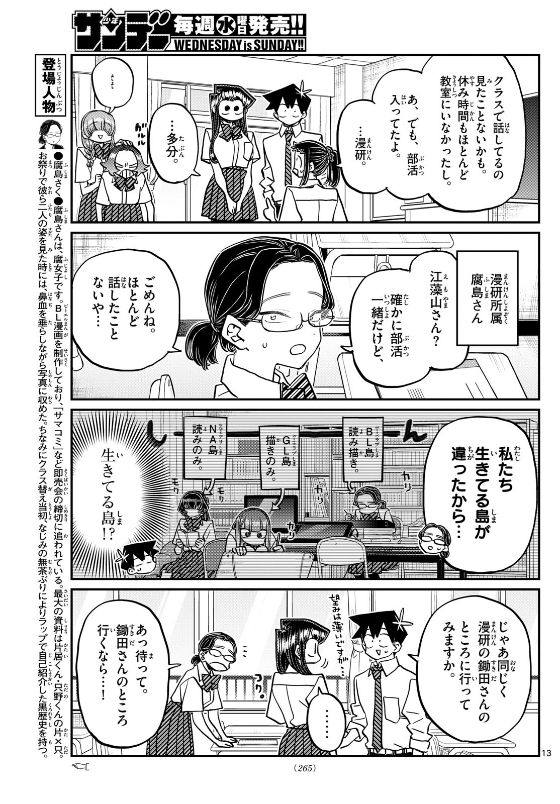 Komi-san wa Komyushou Desu Chap 423 - Next Chap 424