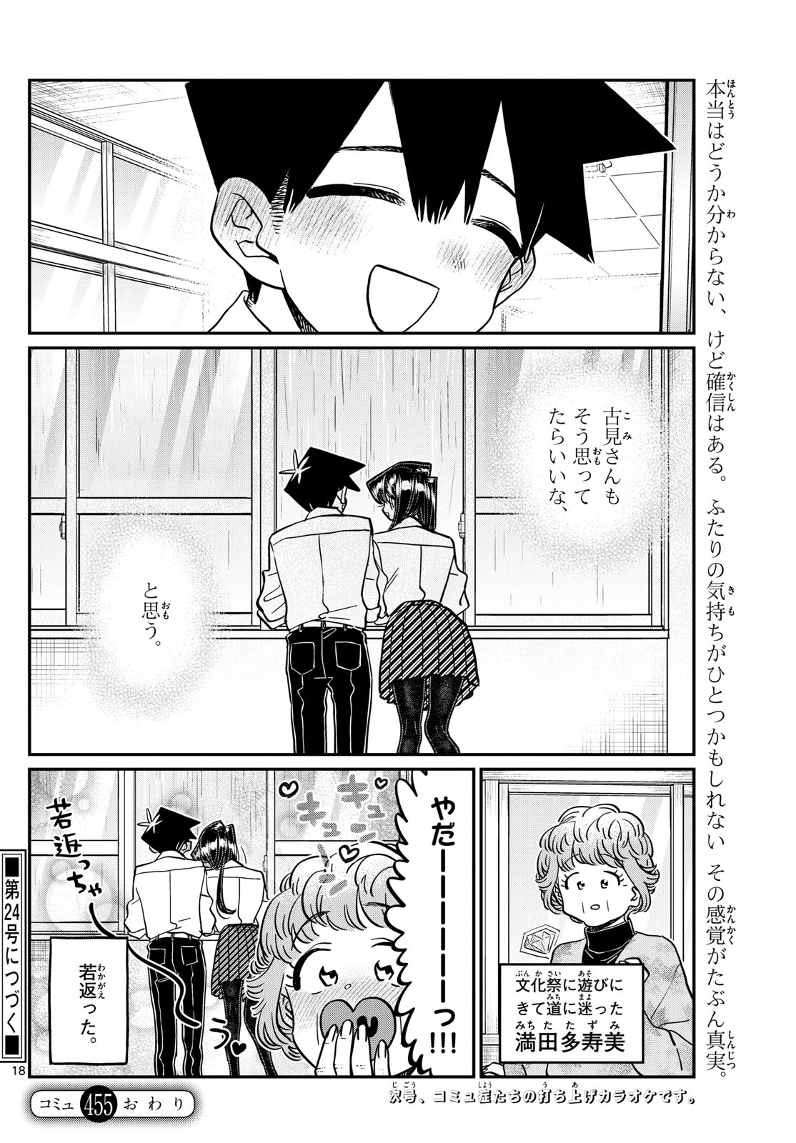 Komi-san wa Komyushou Desu Chap 455 - Next Chap 456