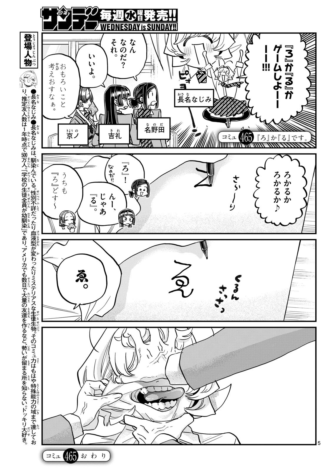 Komi-san wa Komyushou Desu Chap 465 - Next Chap 466