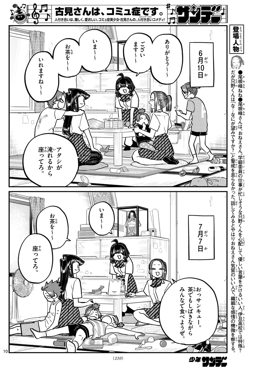 Komi-san wa Komyushou Desu Chap 259 - Next Chap 260