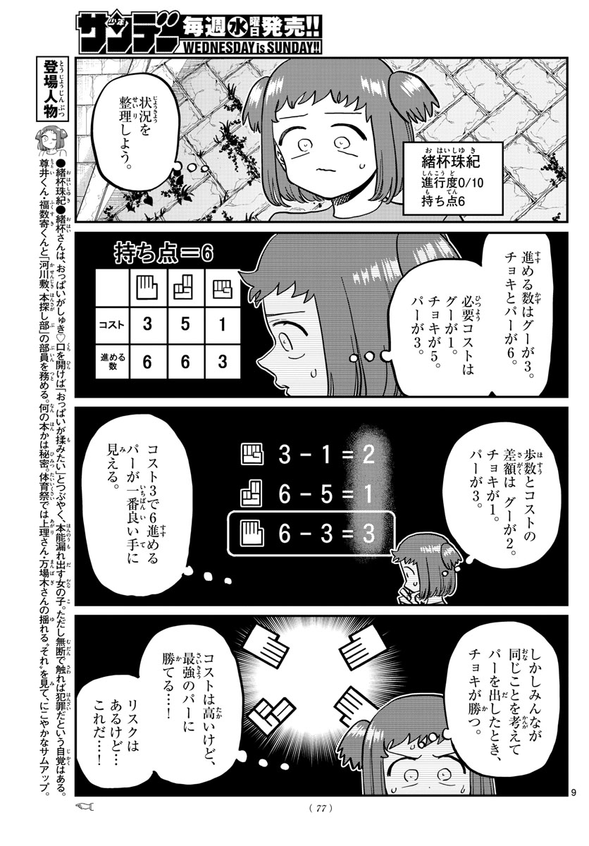 Komi-san wa Komyushou Desu Chap 394 - Next Chap 395