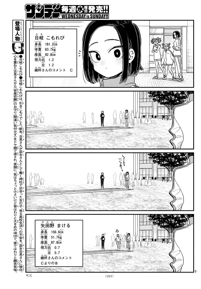 Komi-san wa Komyushou Desu Chap 346 - Next Chap 347