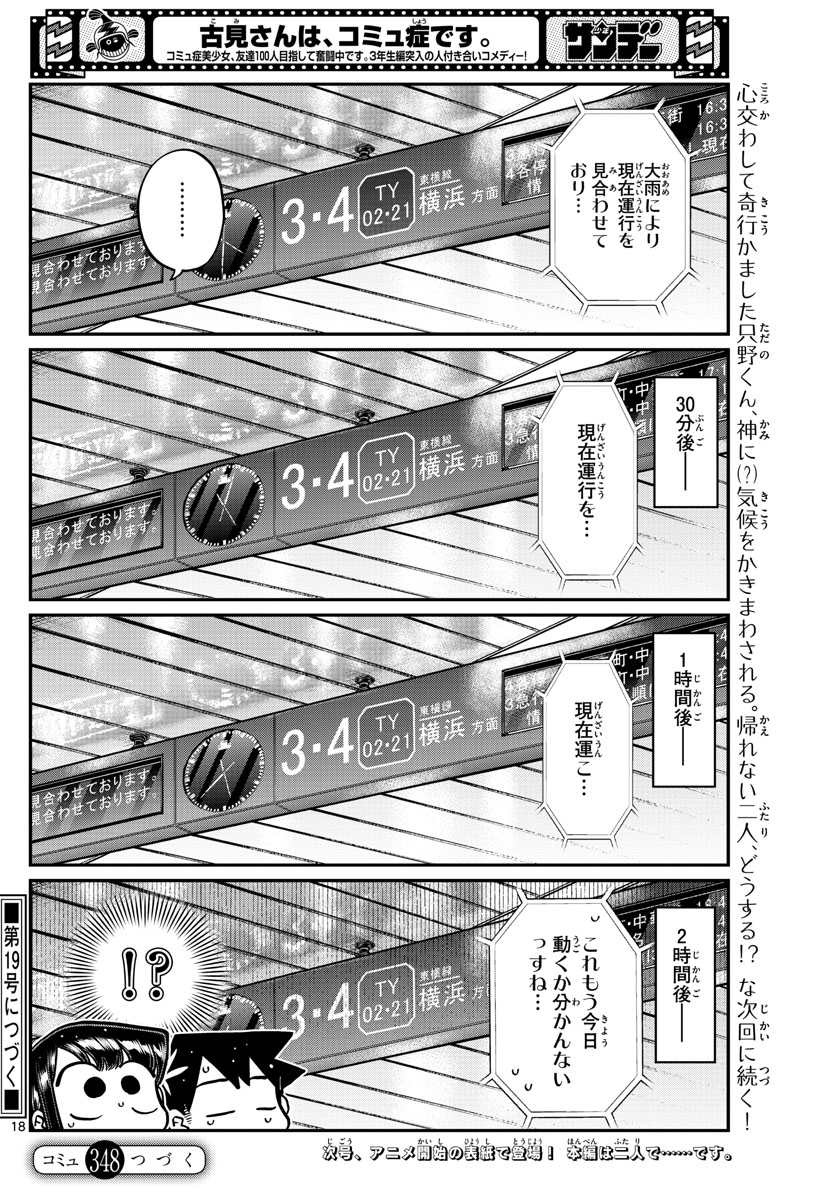 Komi-san wa Komyushou Desu Chap 348 - Next Chap 349