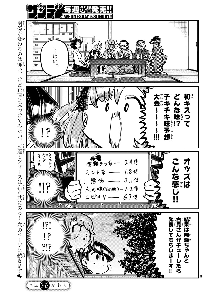 Komi-san wa Komyushou Desu Chap 362 - Next Chap 363