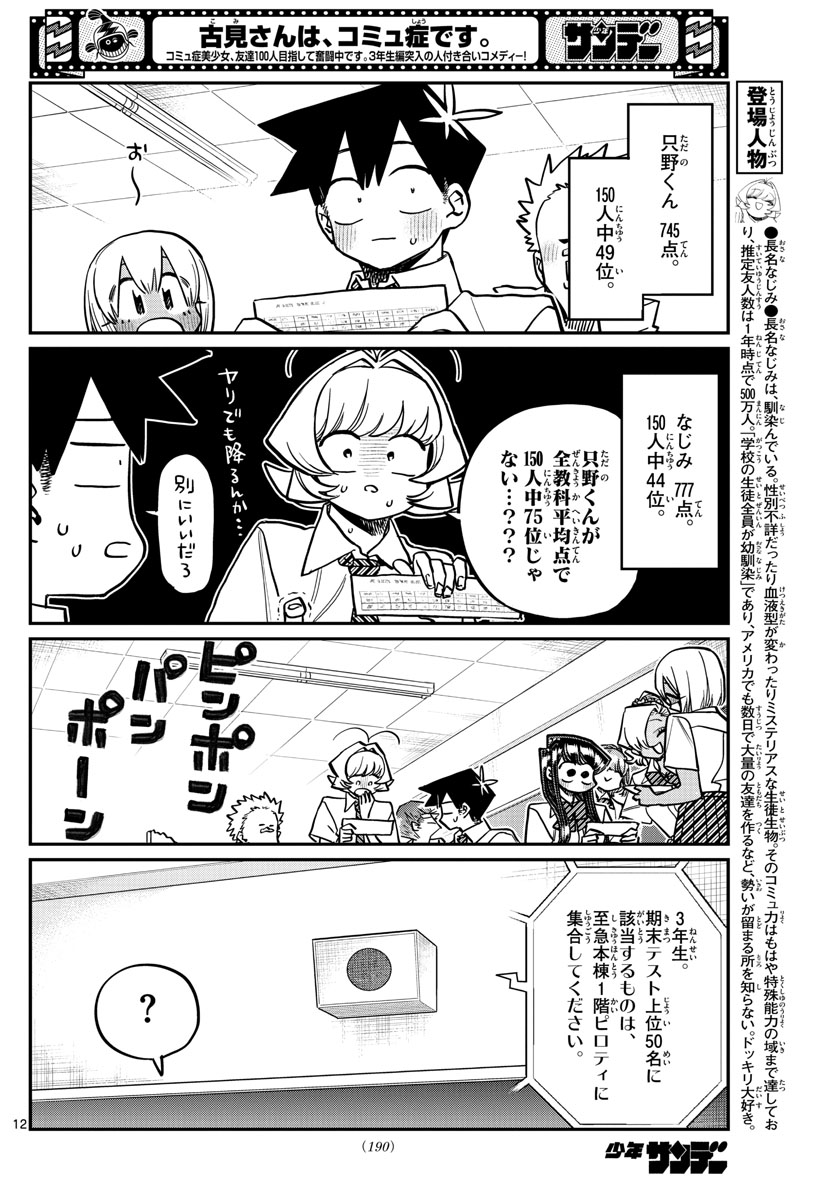 Komi-san wa Komyushou Desu Chap 376 - Next Chap 377