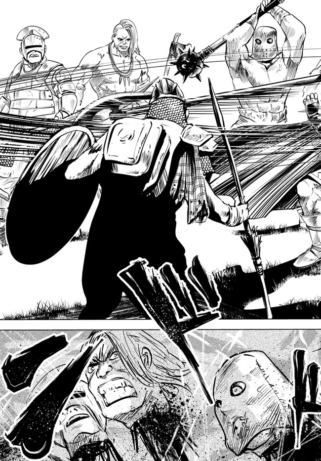 Oukoku e Tsuzuku Michi - Dorei Kenshi no Nariagari Eiyuutan Chap 9.2 - Next Chap 10.2