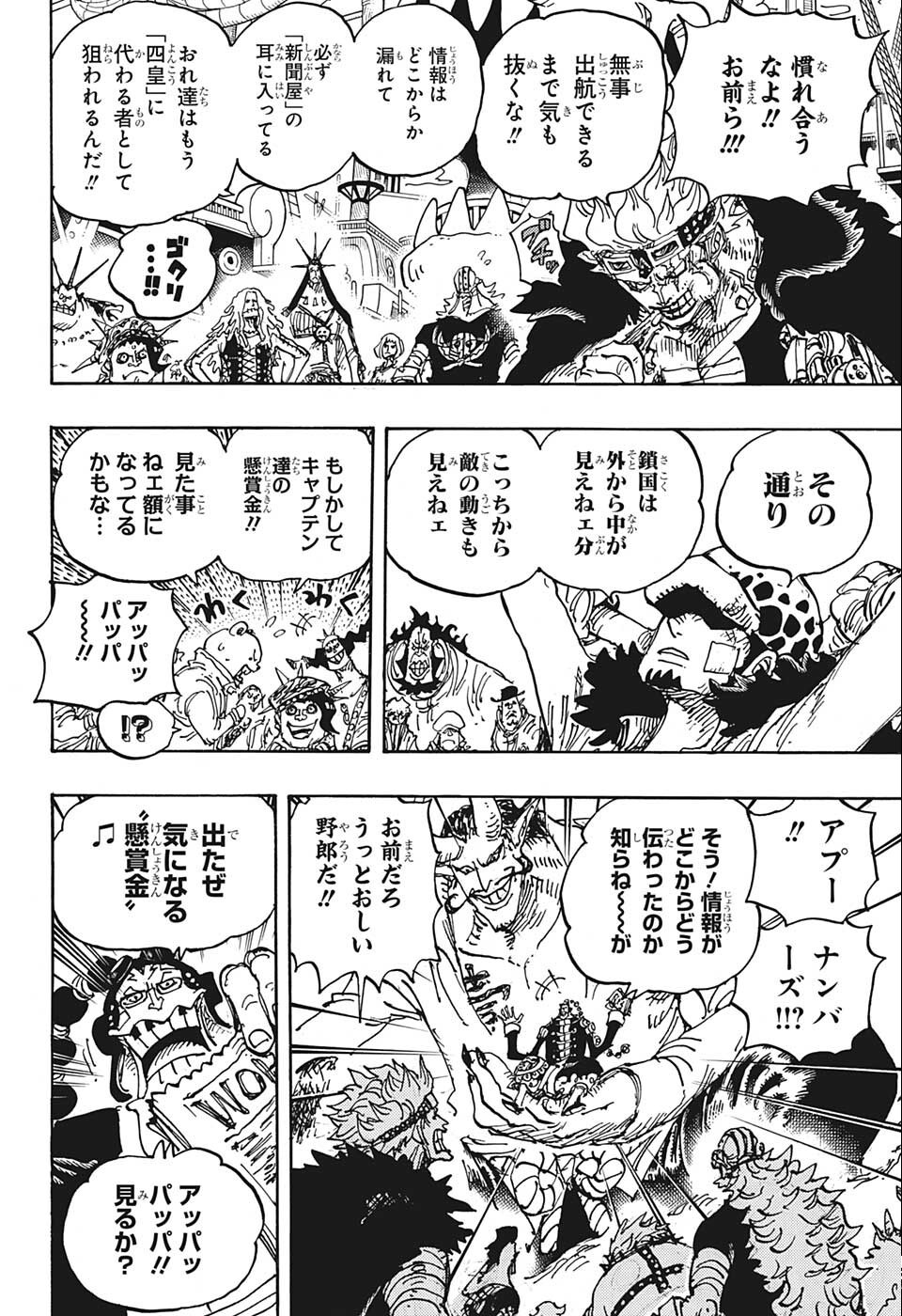 ワンピース raw Chap 1052 - Next Chap 1053