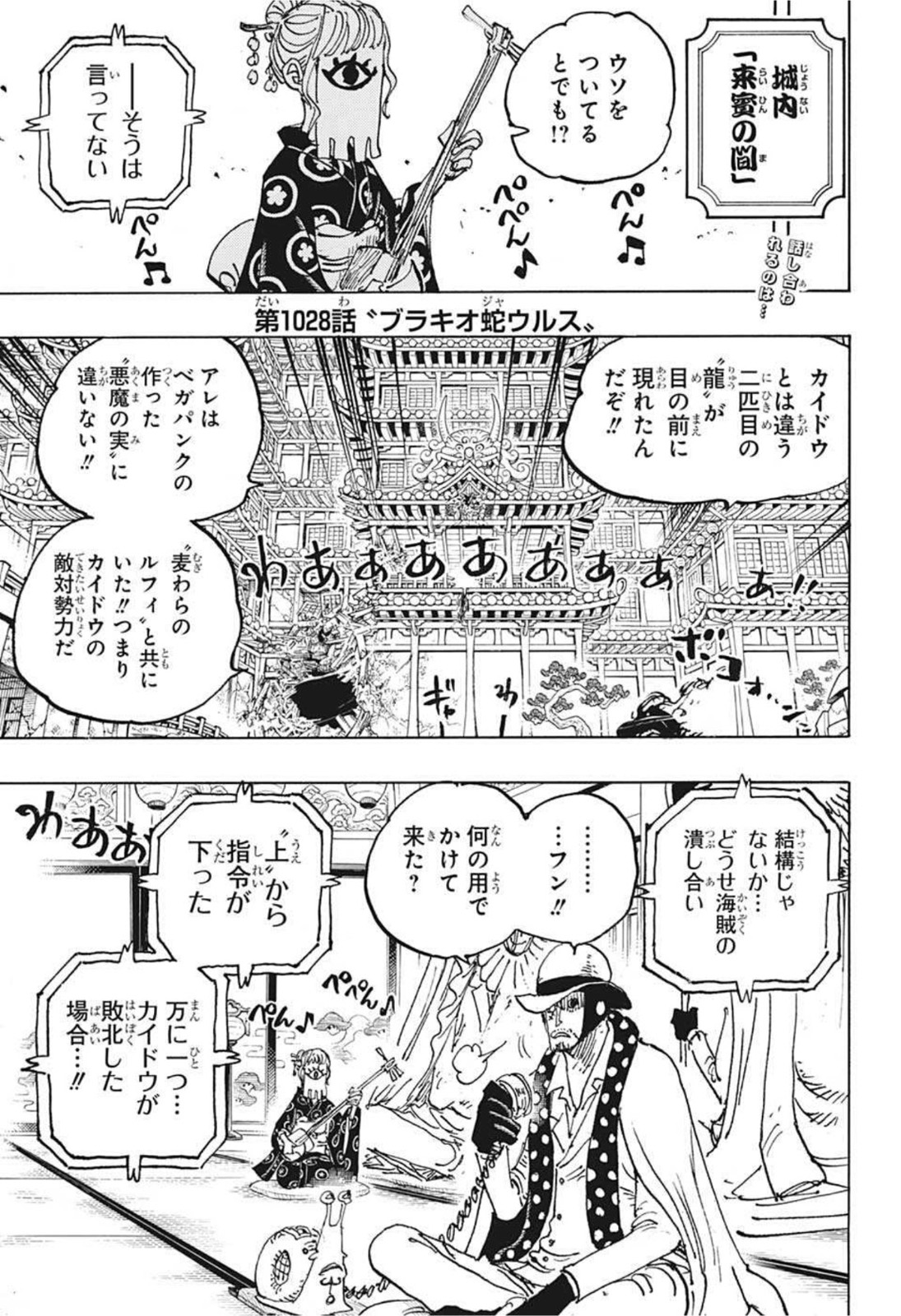 ワンピース raw Chap 1028 - Next Chap 1029