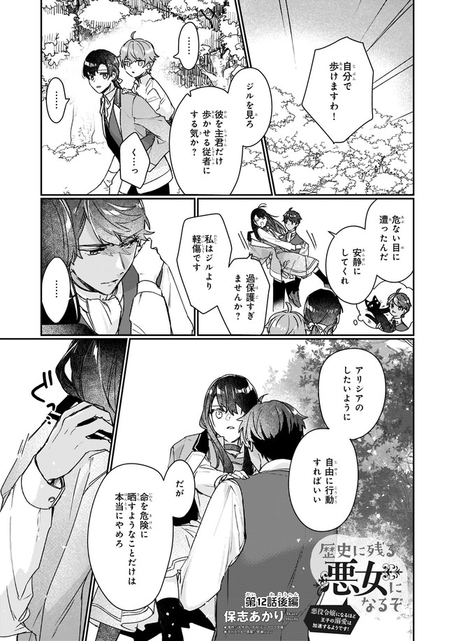 Rekishi ni Nokoru Akujo ni Naru zo - Akuyaku Reijou ni Naru Hodo Ouji no Dekiai wa Kasoku Suru you desu! Chap 12.21 - Next Chap 13.21