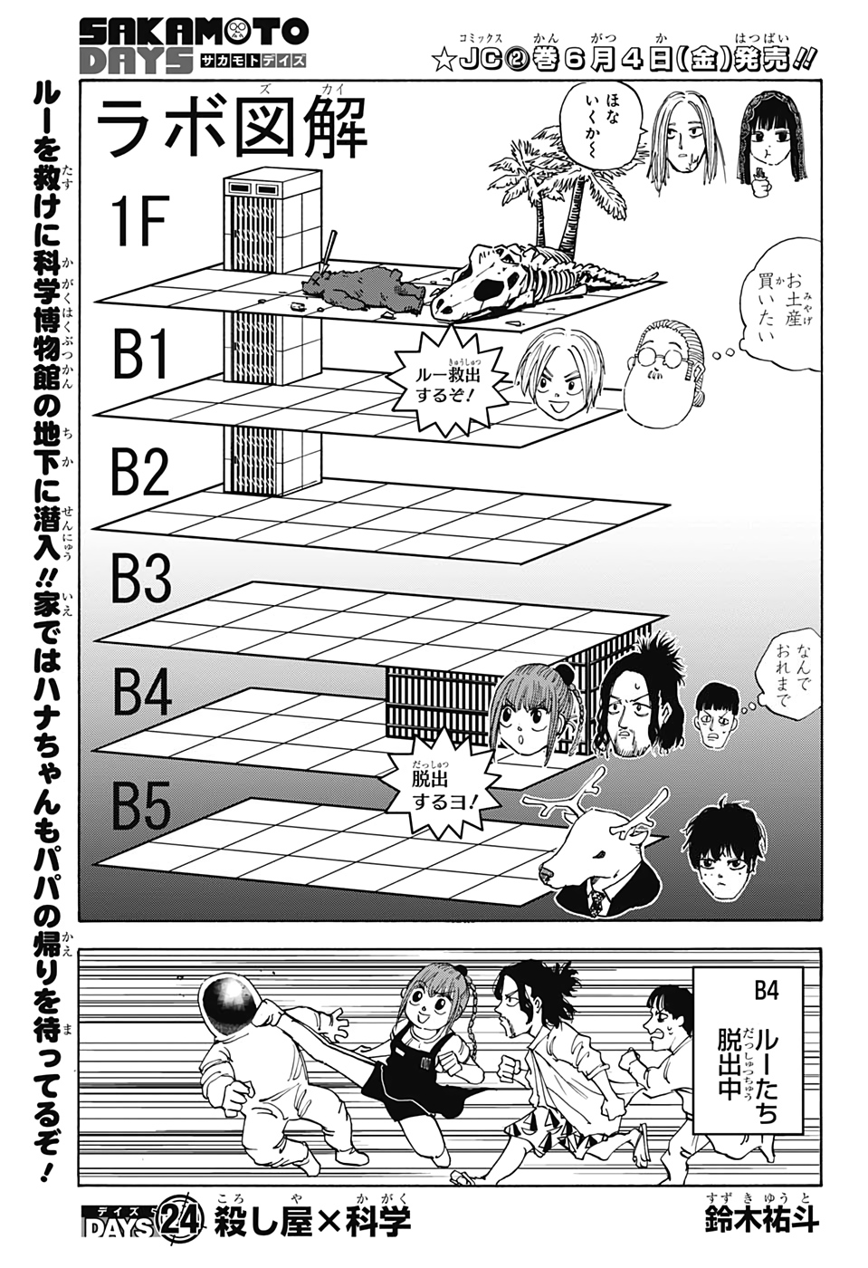 サカモトデイズ raw Chap 24 - Next Chap 25