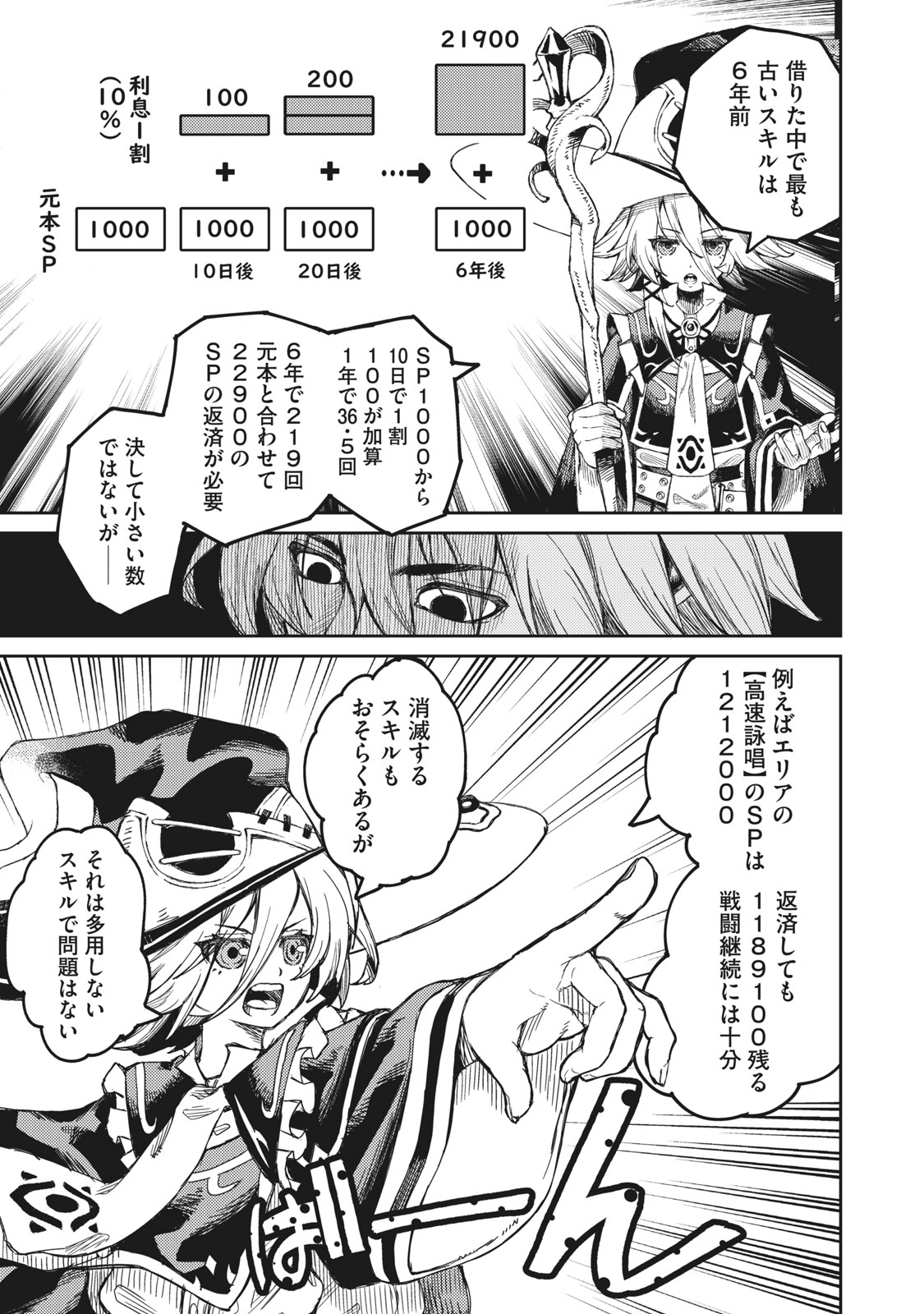 技巧貸与<スキル・レンダー>のとりかえし~トイチって最初に言ったよな Chap 1.2 - Next Chap 2.2