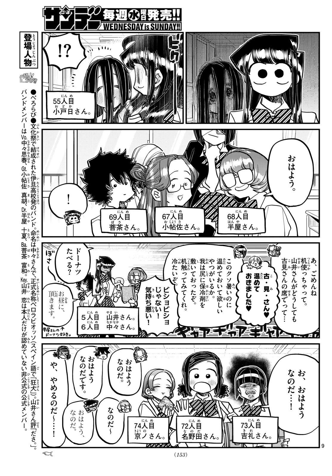 Komi-san wa Komyushou Desu Chap 416 - Next Chap 417
