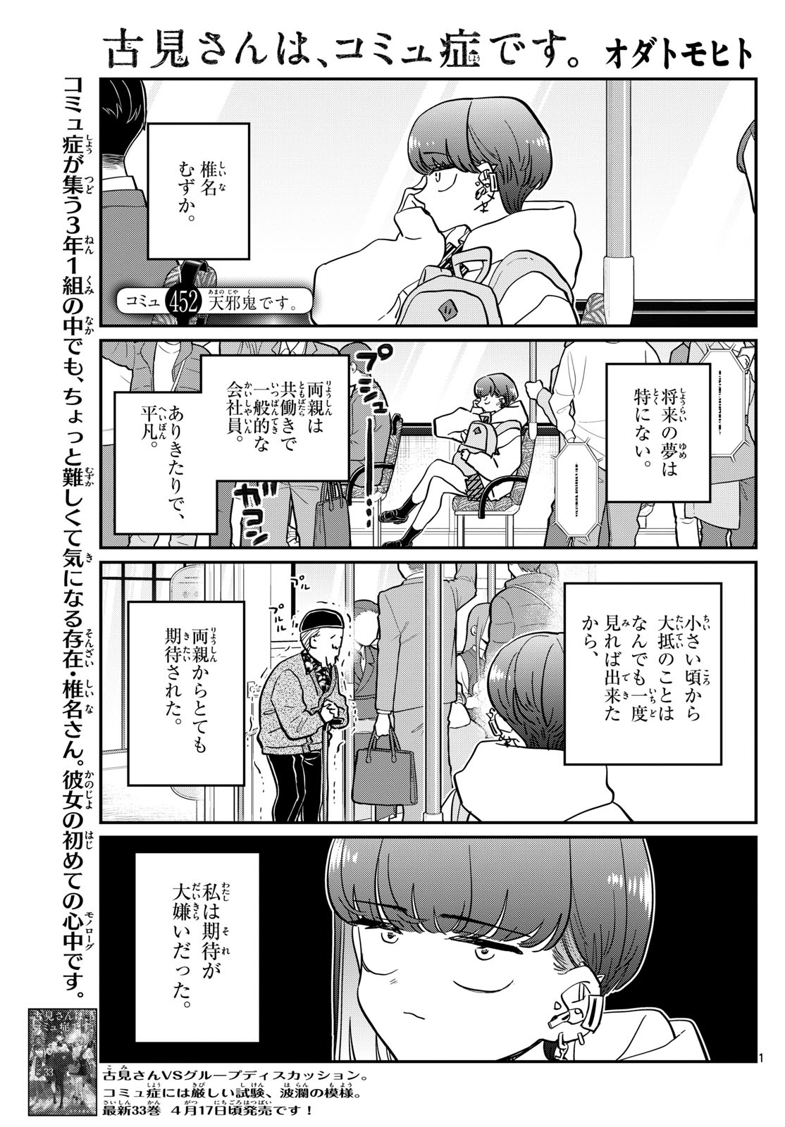 Komi-san wa Komyushou Desu Chap 452 - Next Chap 453