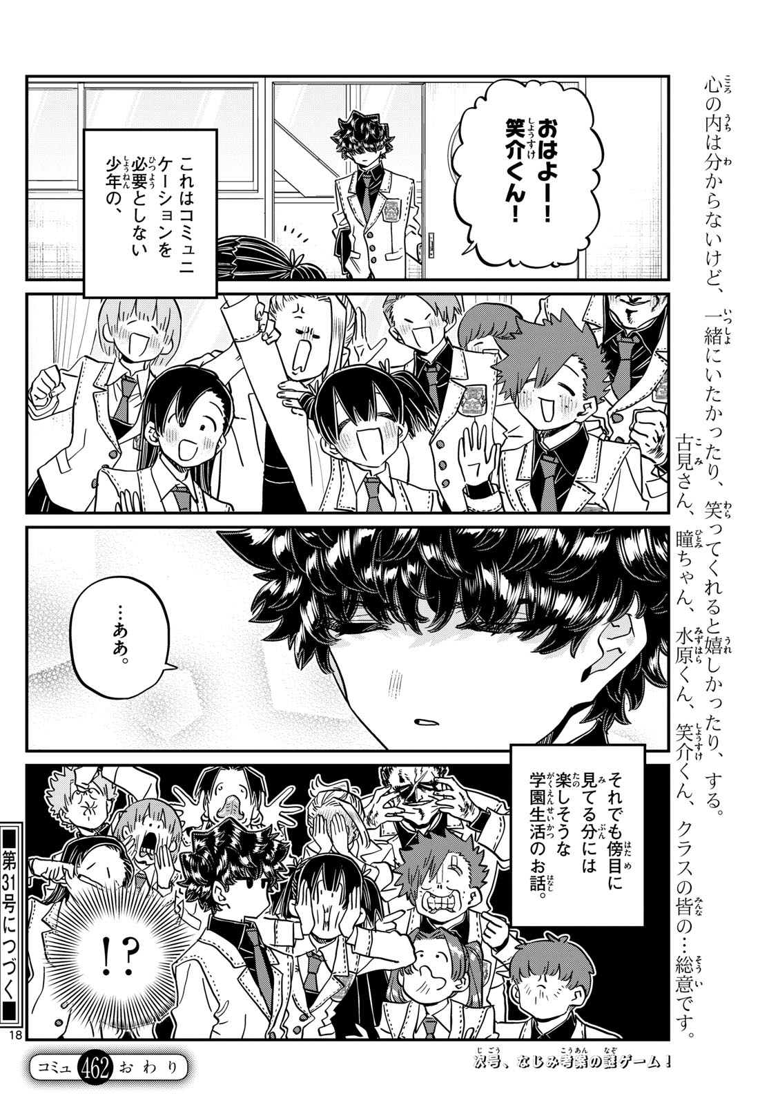 Komi-san wa Komyushou Desu Chap 462 - Next Chap 463