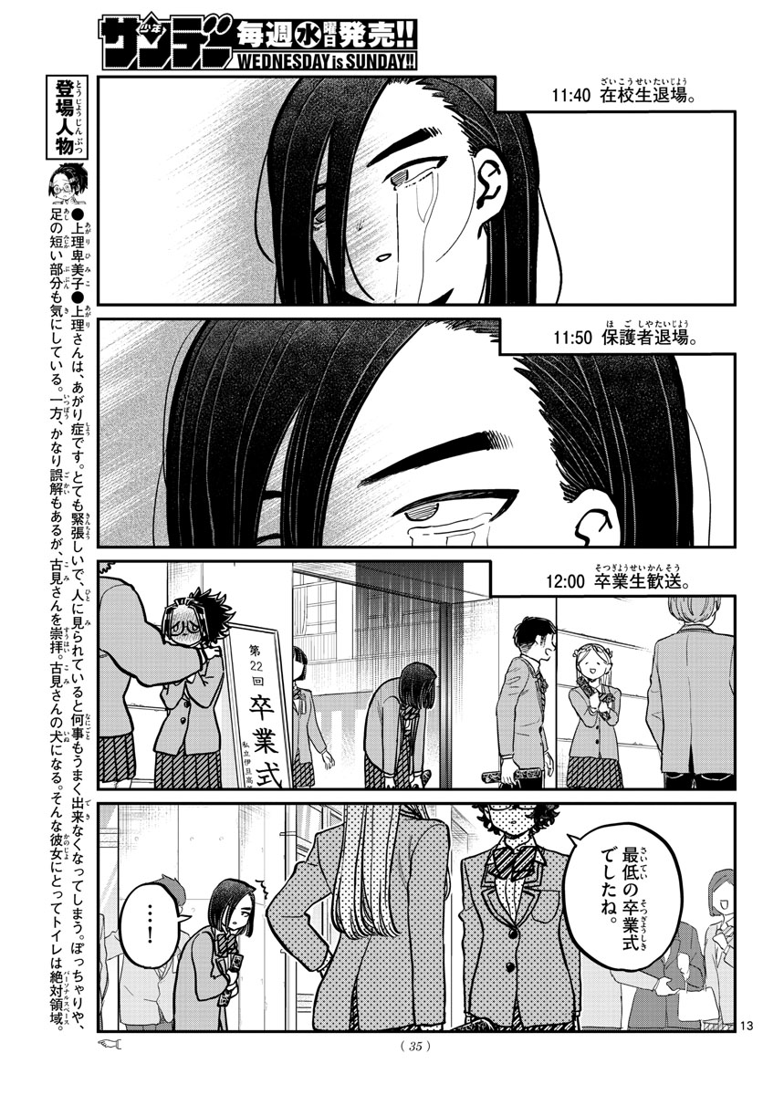 Komi-san wa Komyushou Desu Chap 315 - Next Chap 316