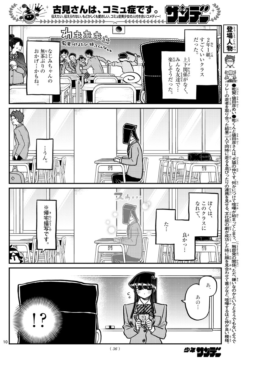 Komi-san wa Komyushou Desu Chap 323 - Next Chap 324