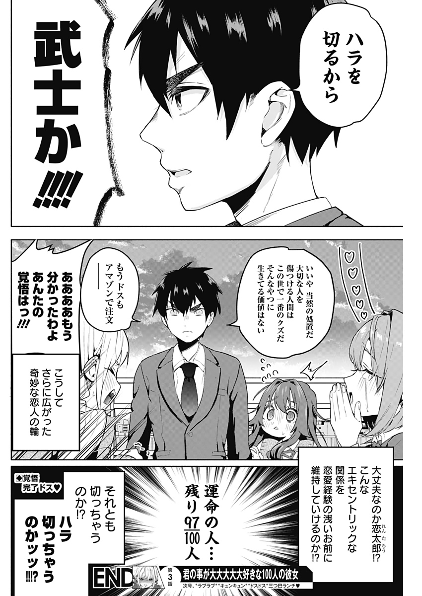 君のことが大大大大大好きな100人の彼女 Chap 3 - Next Chap 4