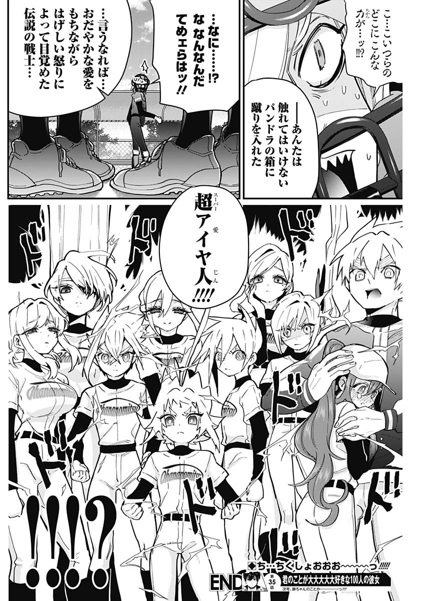 君のことが大大大大大好きな100人の彼女 Chap 35 - Next Chap 36