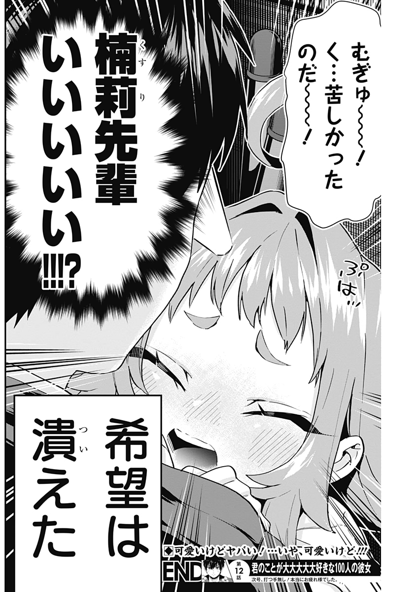 君のことが大大大大大好きな100人の彼女 Chap 12 - Next Chap 13