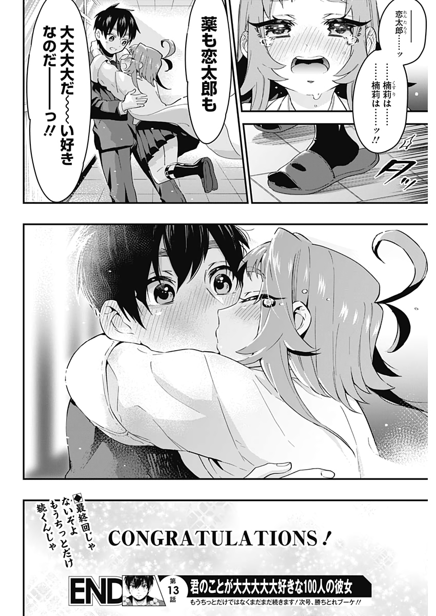 君のことが大大大大大好きな100人の彼女 Chap 13 - Next Chap 14