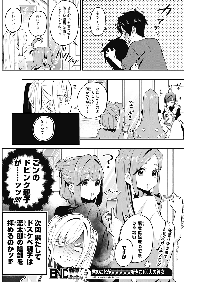 君のことが大大大大大好きな100人の彼女 Chap 20 - Next Chap 21